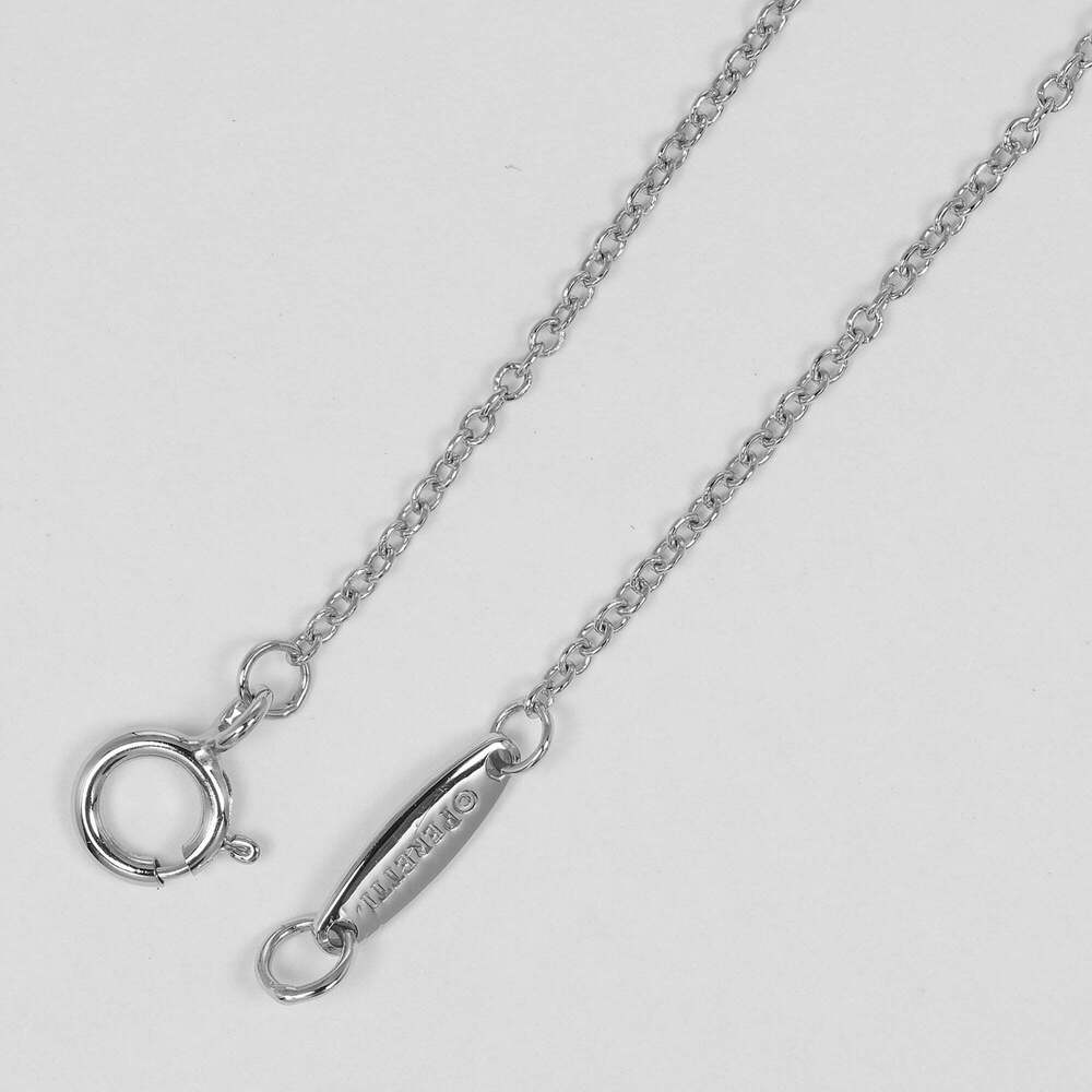 TIFFANY Authentic Silver Diamond Charm Bracelet - Picture 4 of 10